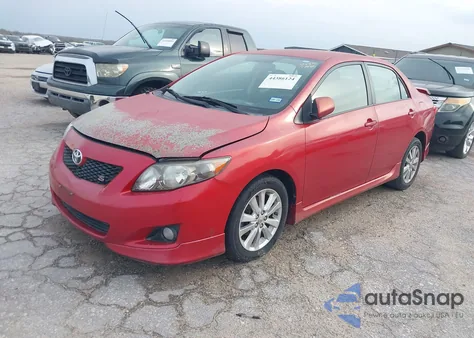 2009 Toyota Corolla S z USA, uszkodzony, nr VIN 1NXBU40E29Z056281